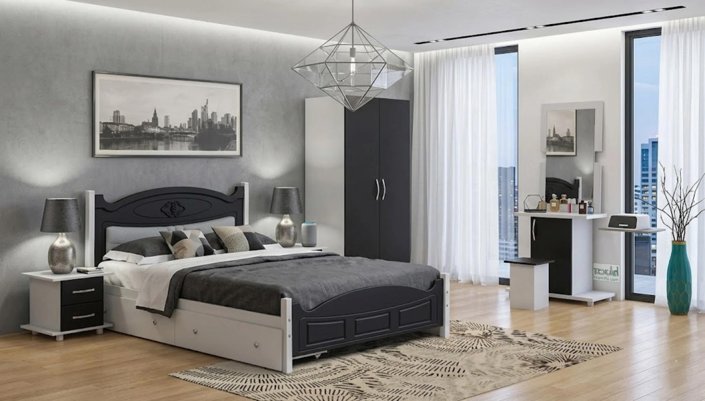 تخت خواب دو نفره الیس